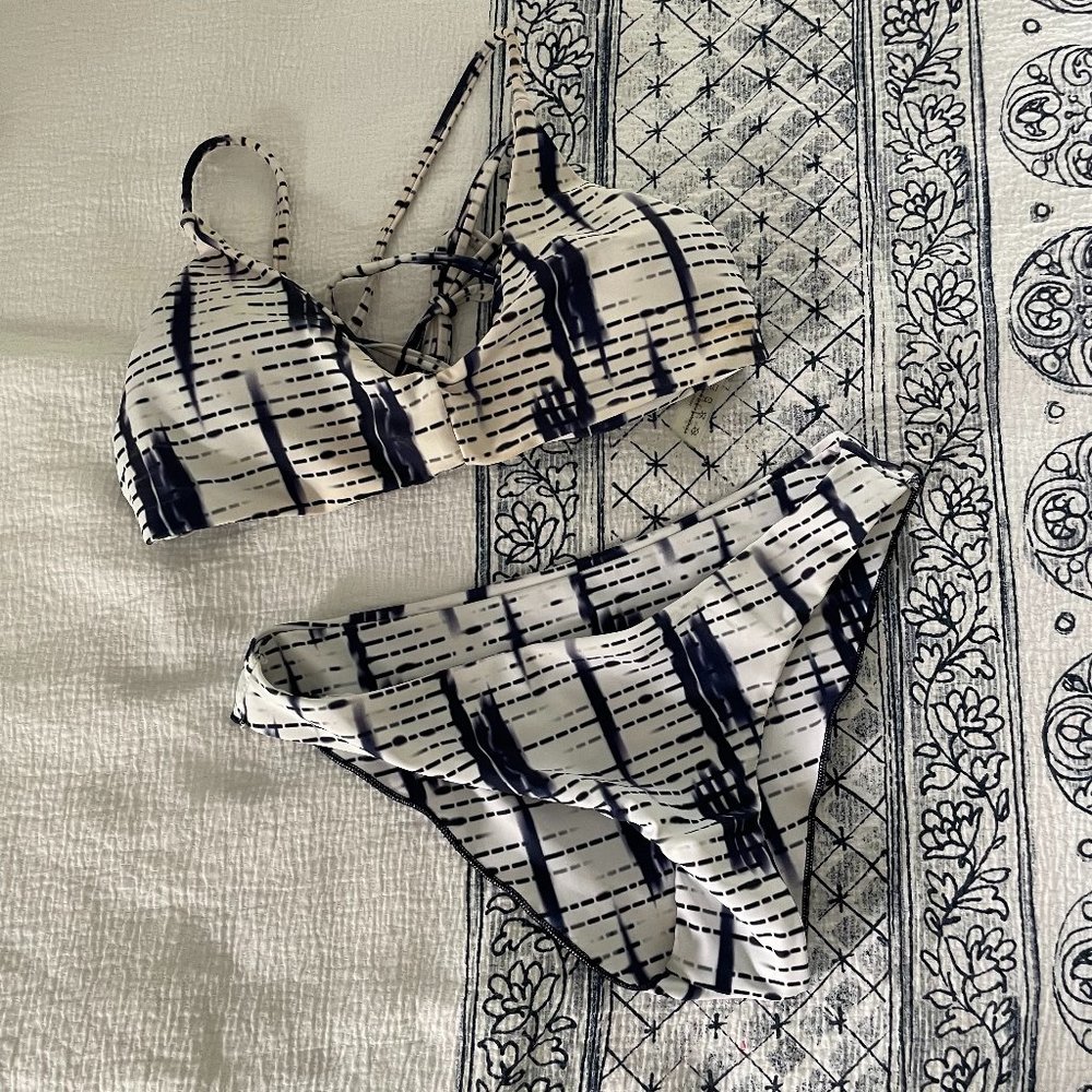 Shein Strappy Bikini Set size S